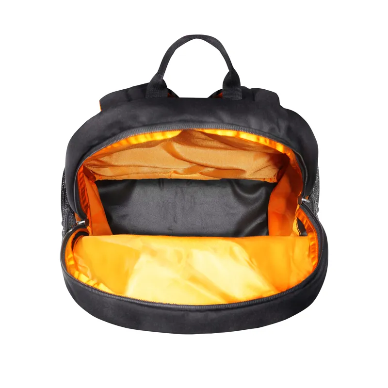 The North Face Court Jester Youth Backpack in Asphalt Grey/ Cone Orange-3